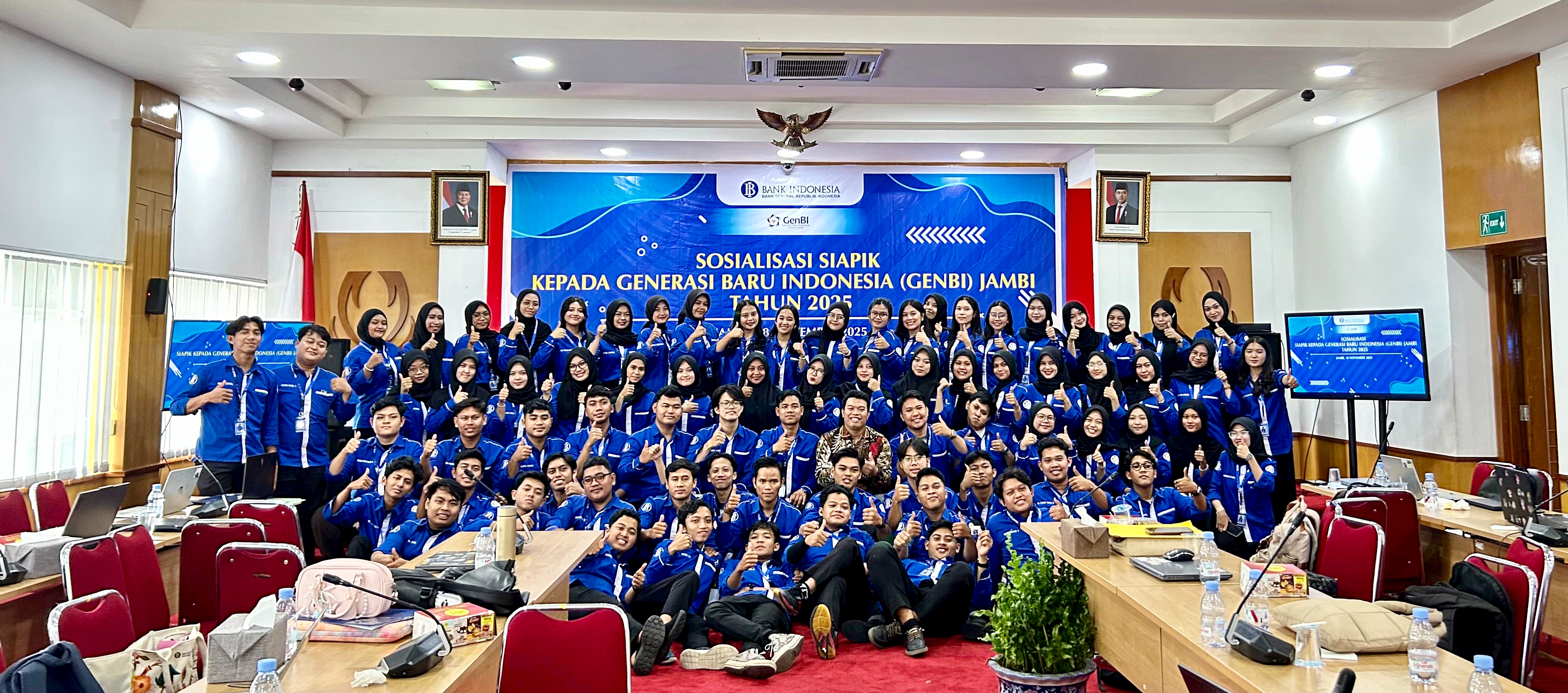 GenBI Jambi Mengikuti Sosialisasi dan Pelatihan SIAPIK