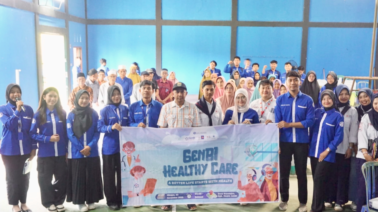 GenBI Jambi Gelar Healthy Care, Cek Kesehatan Gratis & Donor